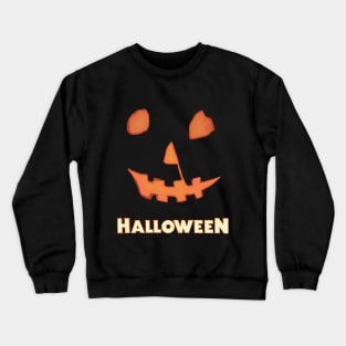 Halloween Jack-o'-Lantern Crewneck Sweatshirt